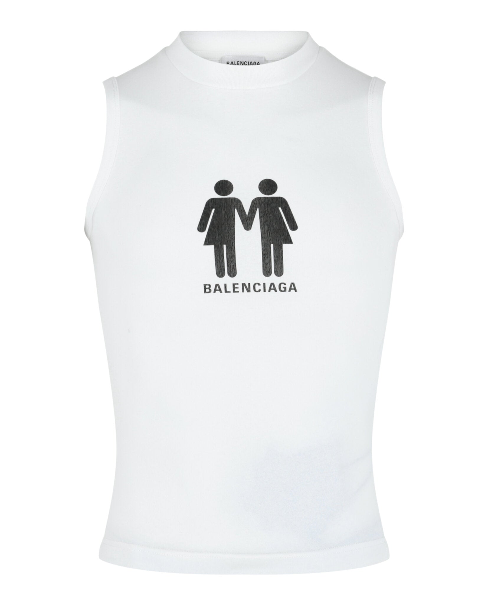 Balenciaga Mens Pride 2022 Fitted Graphic Tank