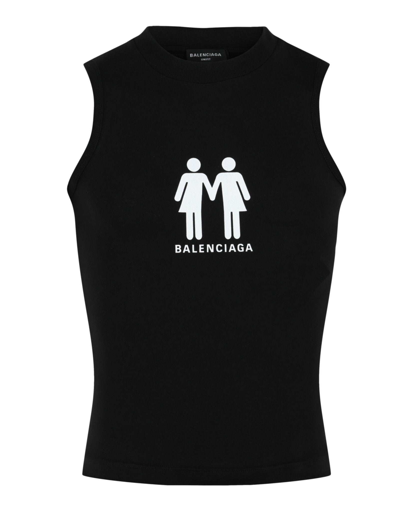 Balenciaga Mens Pride 2022 Fitted Graphic Tank