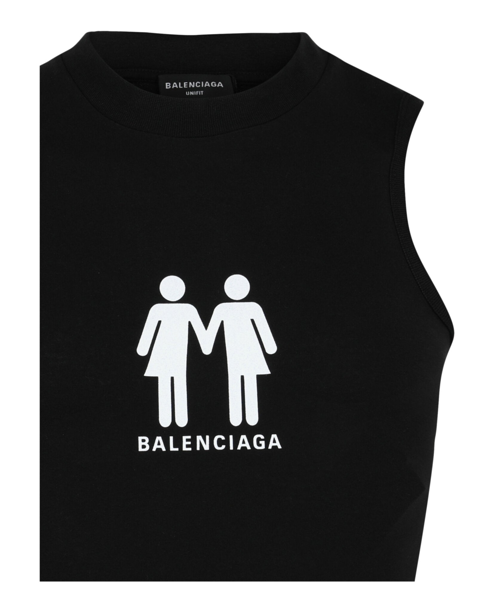 Balenciaga Mens Pride 2022 Fitted Graphic Tank