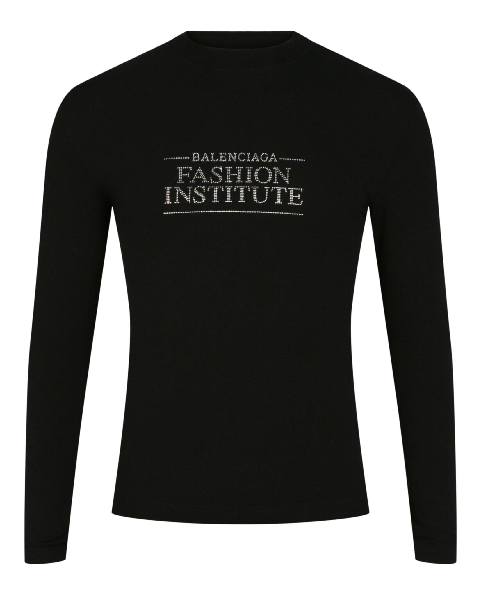 Balenciaga Balenciaga Mens Fashion Institute Crystal-Embellished Shirt