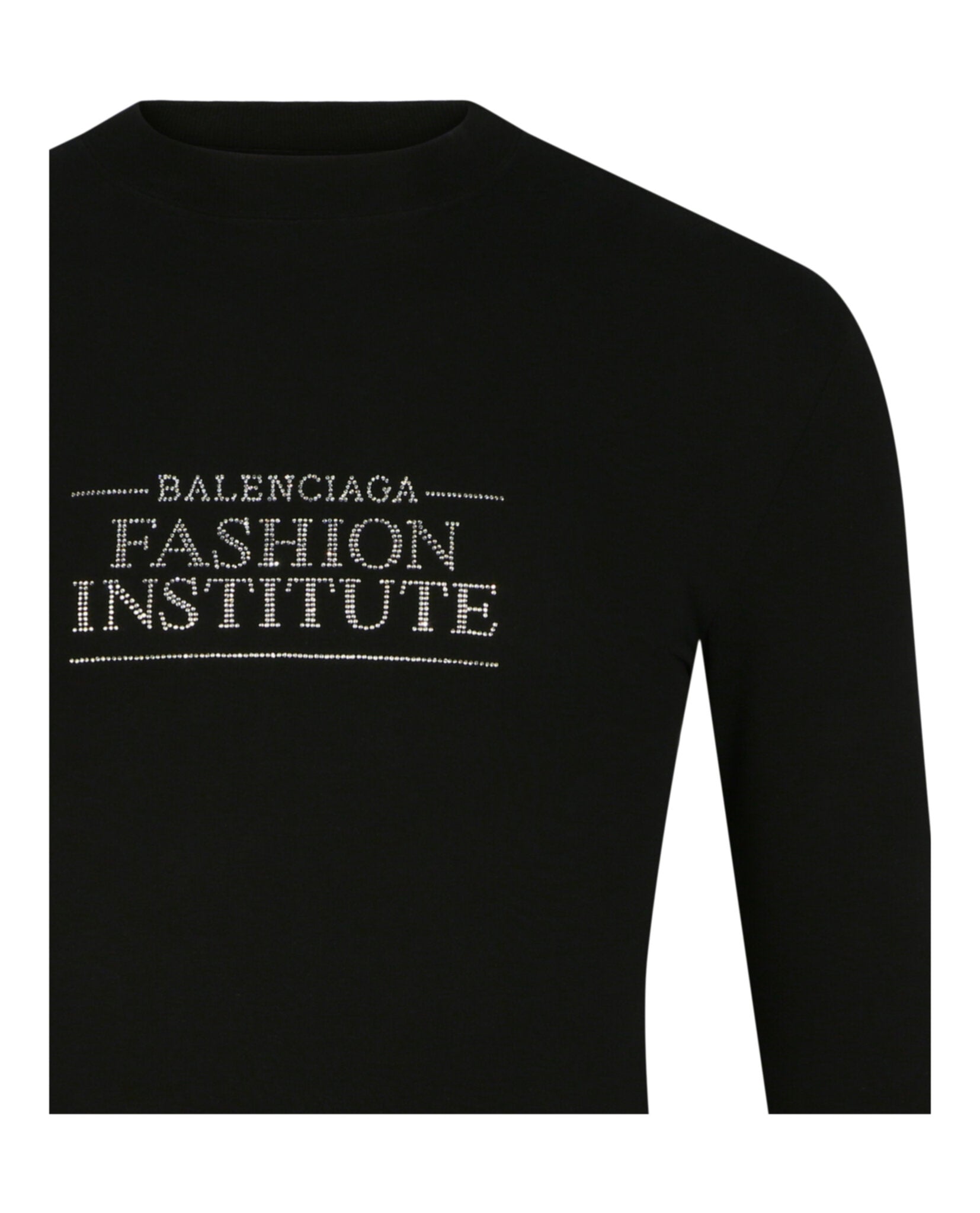 Balenciaga Balenciaga Mens Fashion Institute Crystal-Embellished Shirt