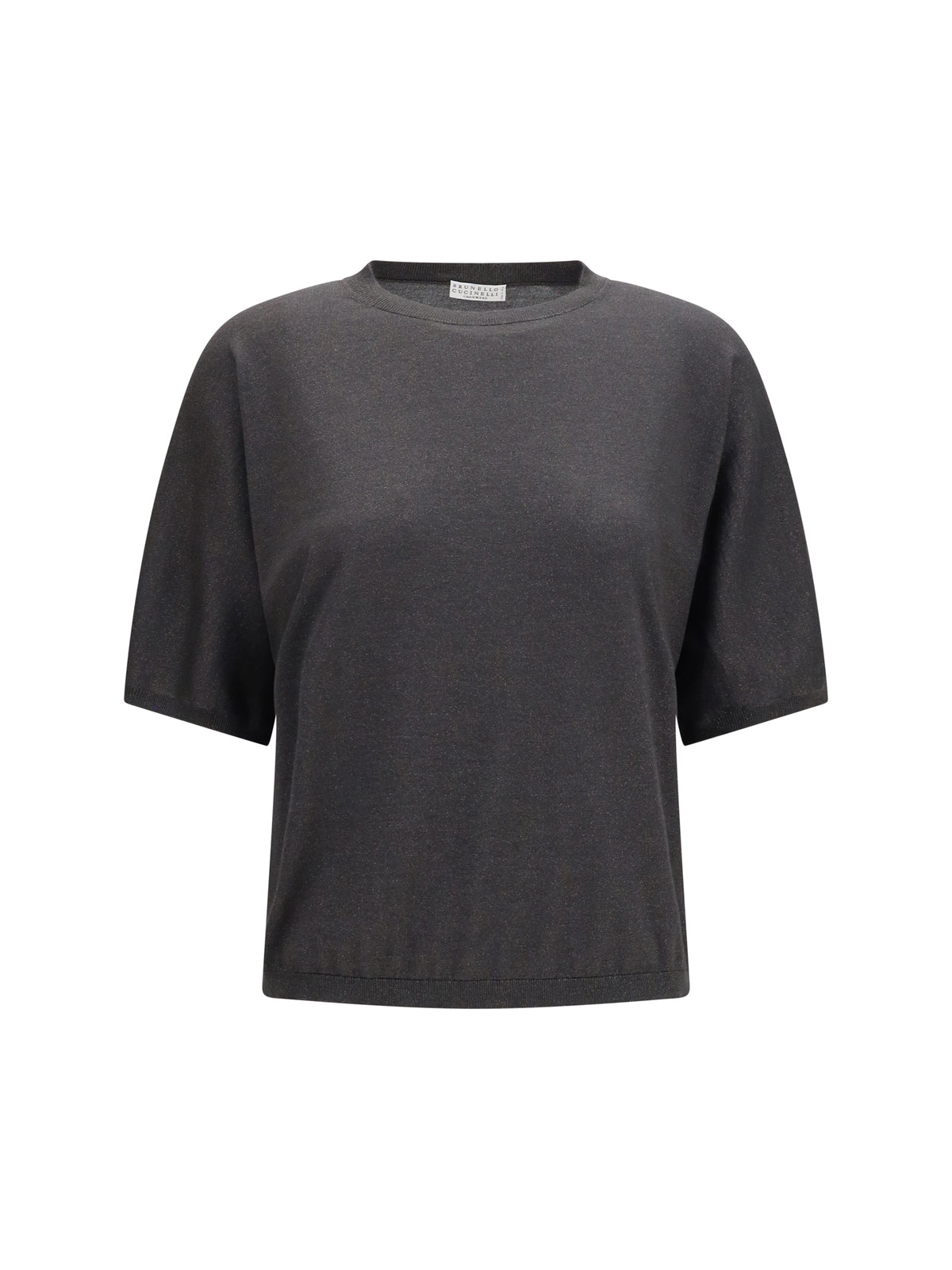 BRUNELLO CUCINELLI Brunello Cucinelli Women Short-Sleeve Cashmere And Silk Sweater