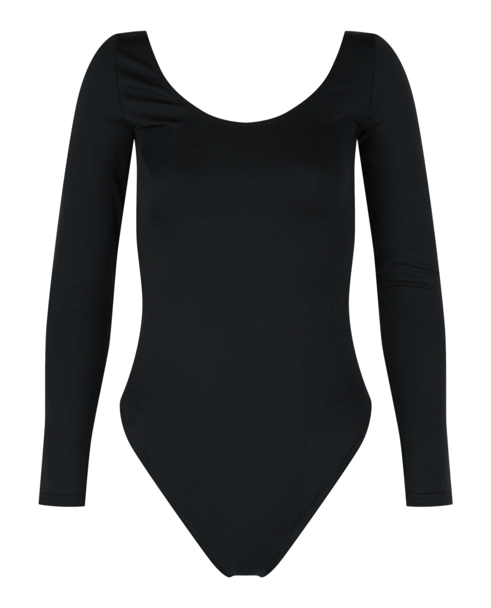 Balenciaga Womens Dancer Matte Spandex Bodysuit
