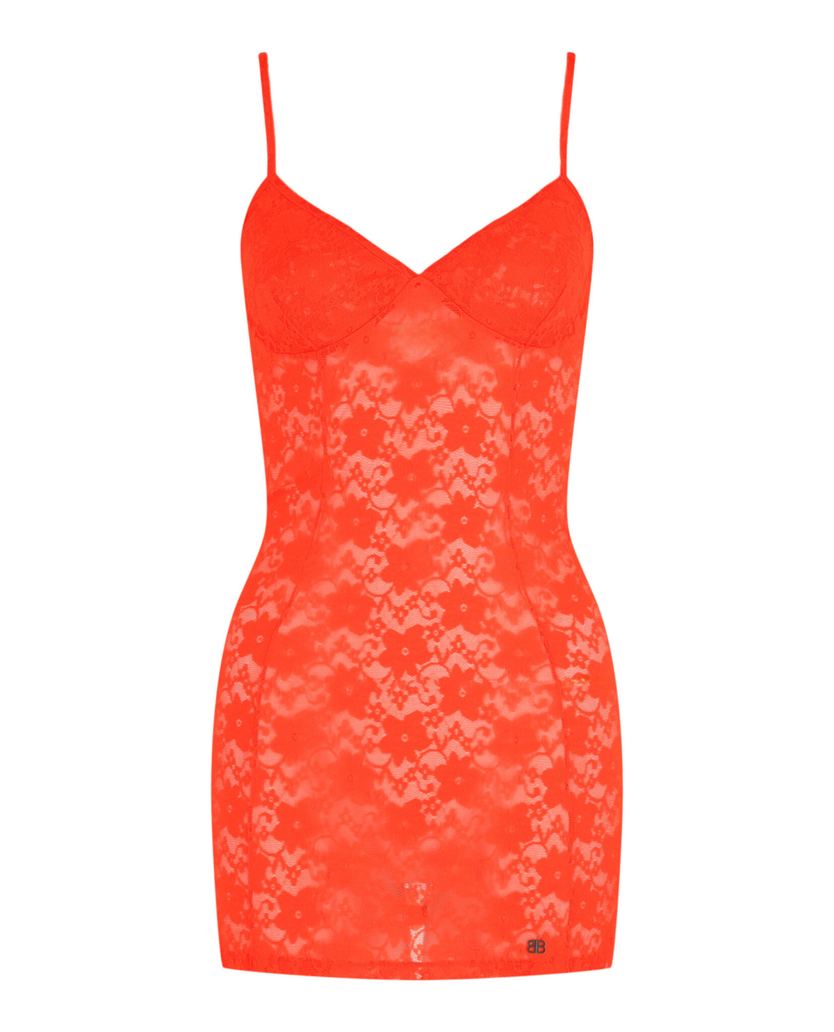 Balenciaga Womens Short Lace Dress