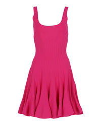 Alexander McQueen Womens Sleeveless Ruffle Dress
