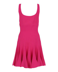 Alexander McQueen Womens Sleeveless Ruffle Dress