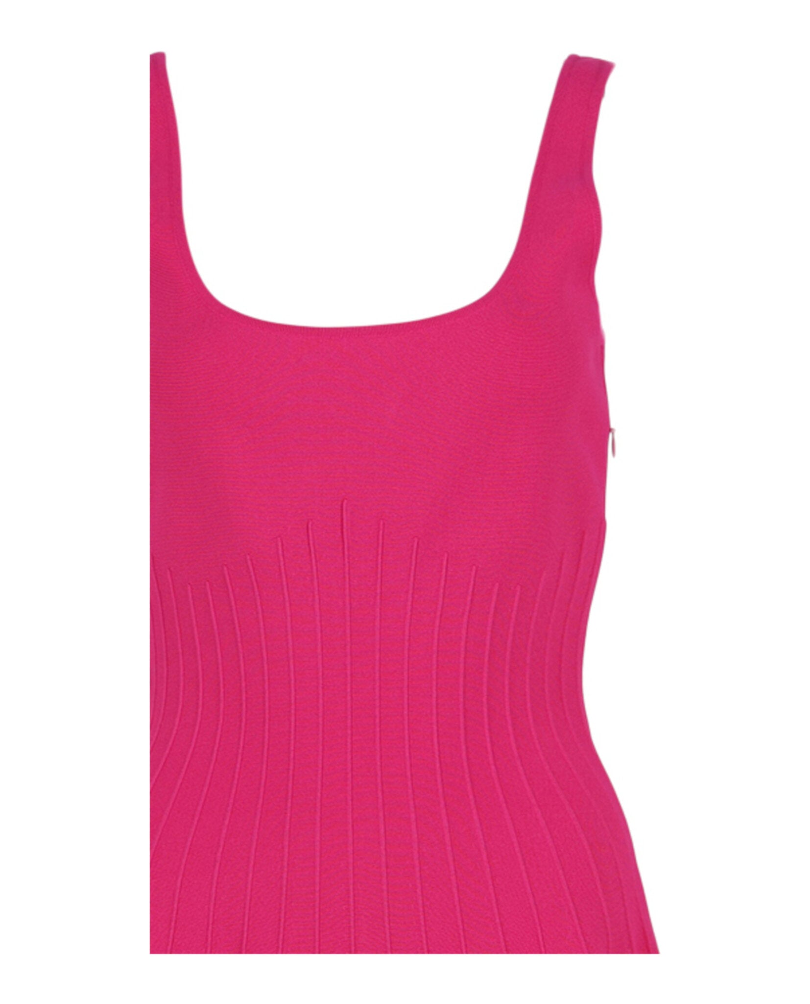 Alexander McQueen Womens Sleeveless Ruffle Dress