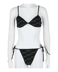 Balenciaga Womens BB Monogram Bikini Set
