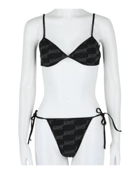 Balenciaga Womens BB Monogram Bikini Set