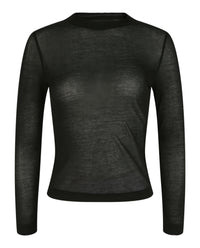 Balenciaga Balenciaga Womens Sheer Fitted Top