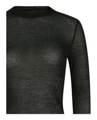 Balenciaga Balenciaga Womens Sheer Fitted Top