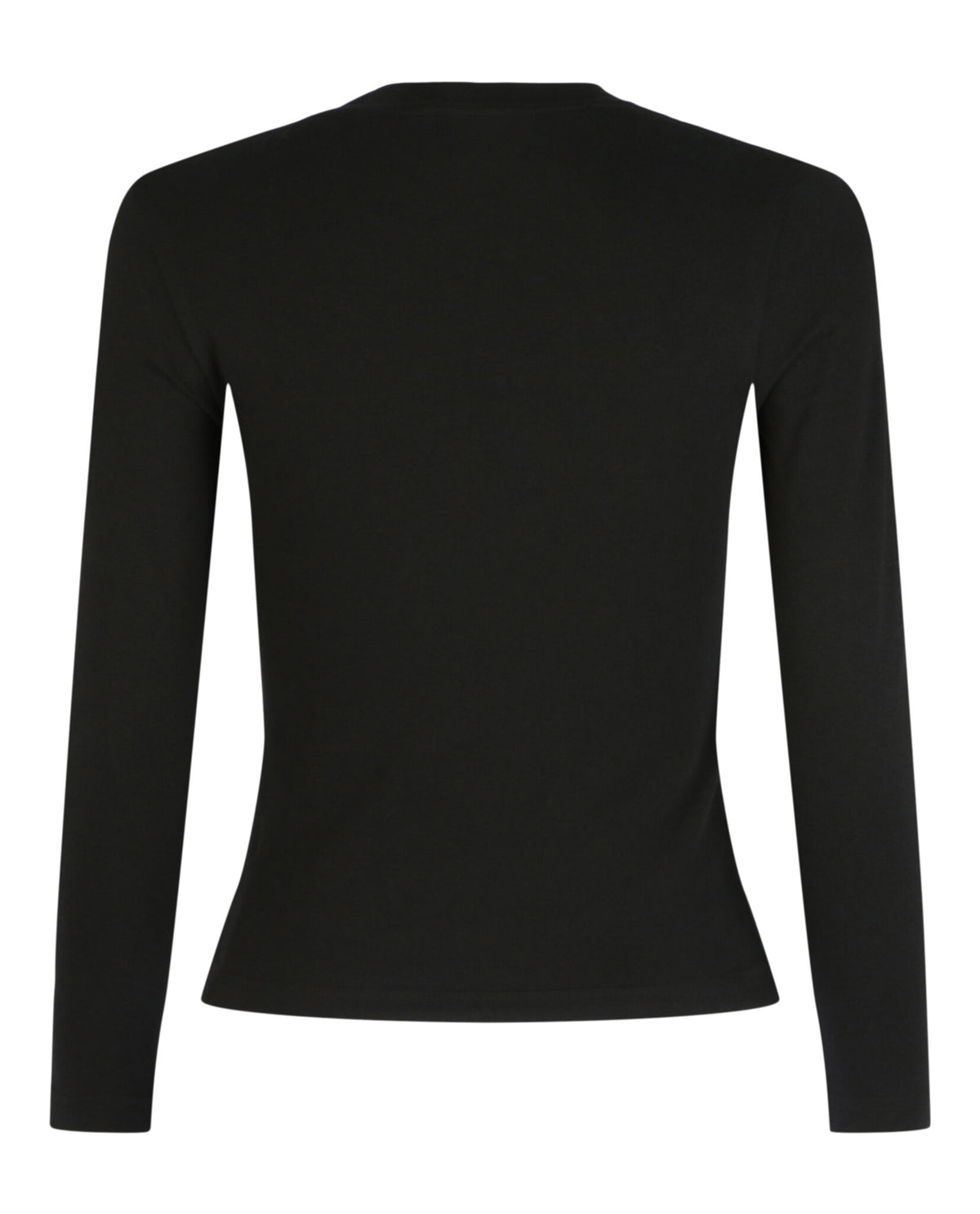 Balenciaga Womens BB Paris Icon Peel Long-Sleeve T-Shirt