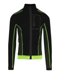 Gucci Mens Logo Track Jacket Black