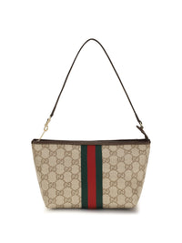 Gucci Women Small Pouch With Strap And Web