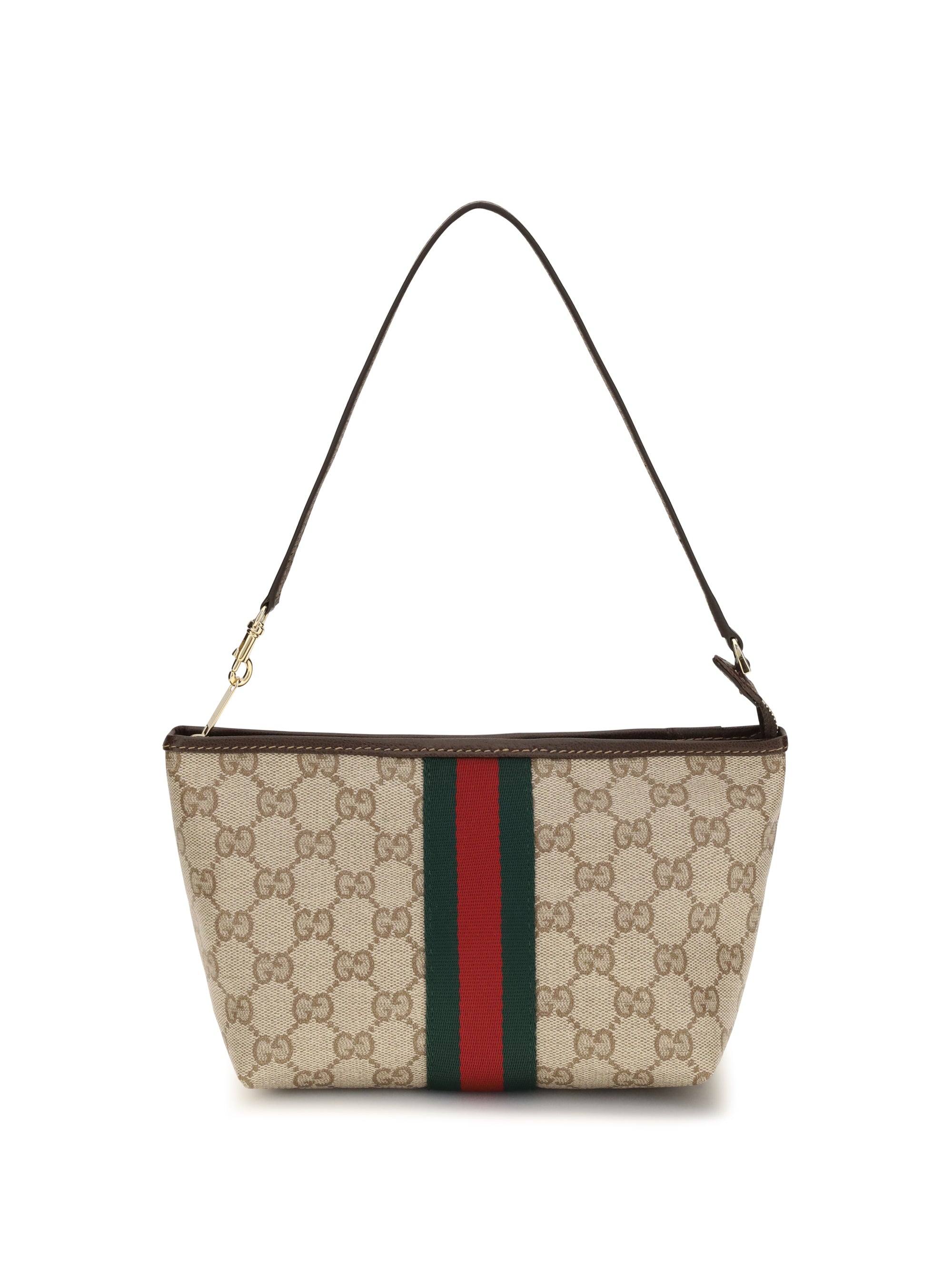 Gucci Women Small Pouch With Strap And Web
