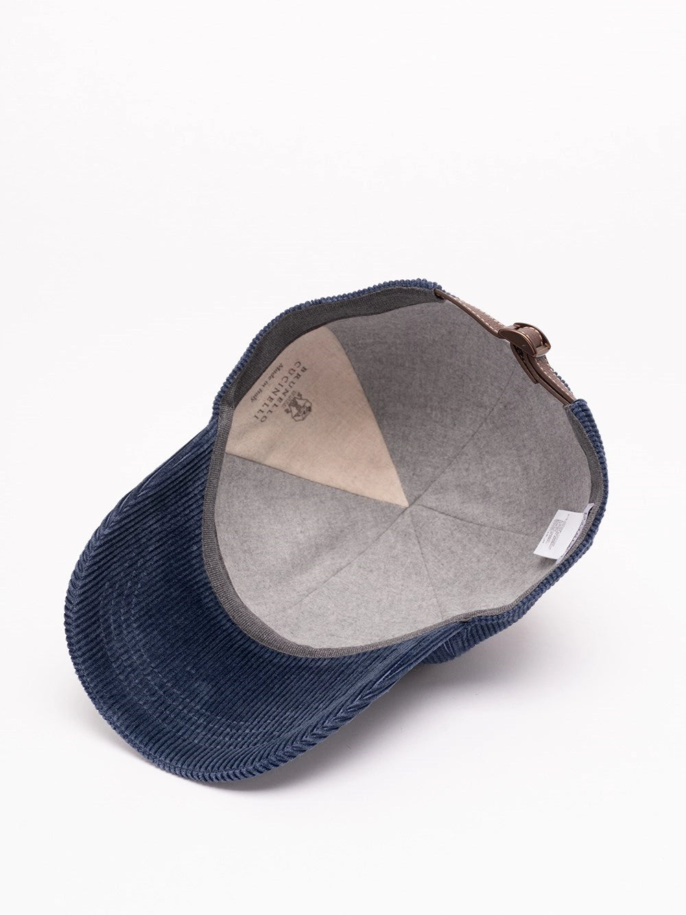 Brunello Cucinelli Men Corduroy Baseball Cap