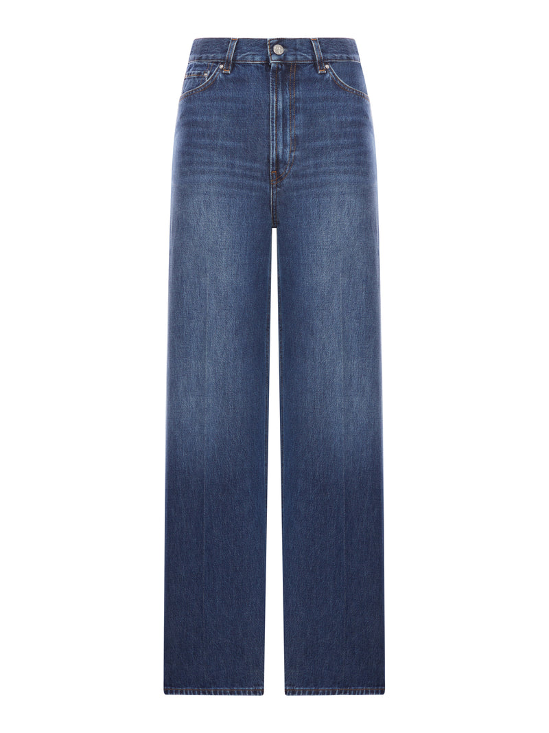 Toteme Women Wide Leg Denim Jeans