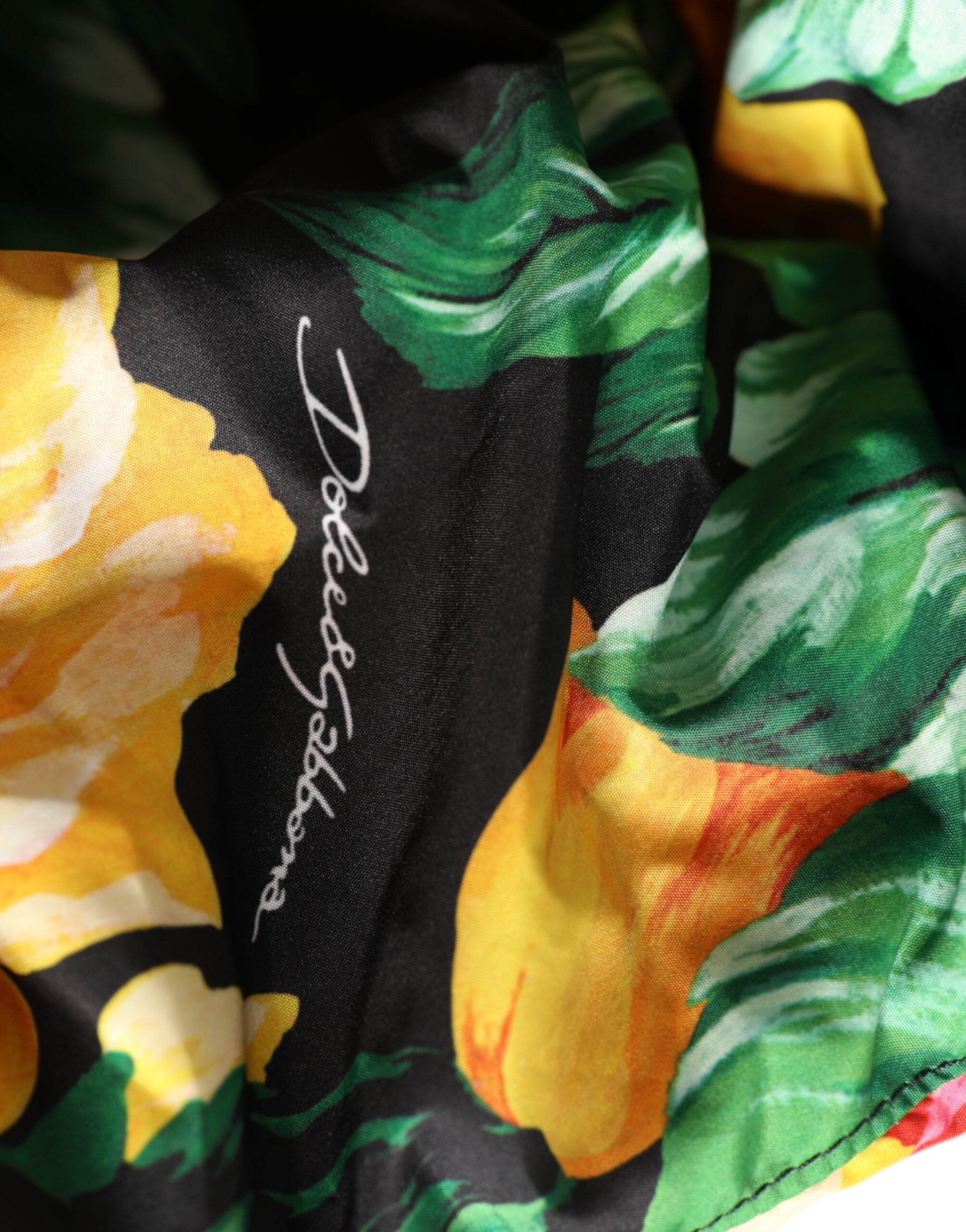 Dolce & Gabbana Multicolor Floral Print Whole Head Wrap Women's Hat