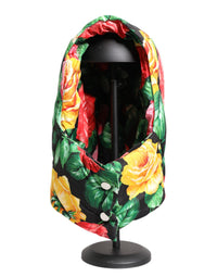 Dolce & Gabbana Multicolor Floral Print Whole Head Wrap Women's Hat