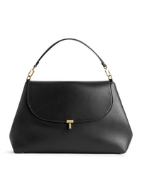 Toteme Women T-Lock Leather Shoulder Bag