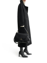 Toteme Women T-Lock Leather Shoulder Bag