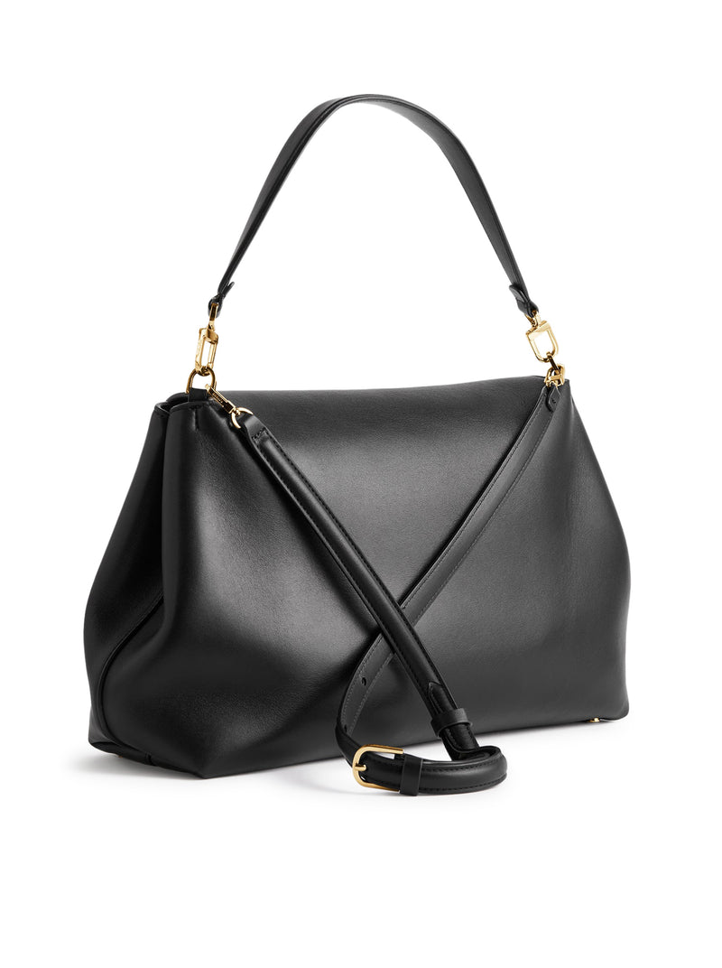 Toteme Women T-Lock Leather Shoulder Bag