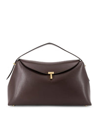 Toteme Toteme Women T-Lock Leather Shoulder Bag
