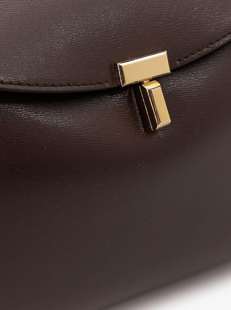 Toteme Toteme Women T-Lock Leather Shoulder Bag