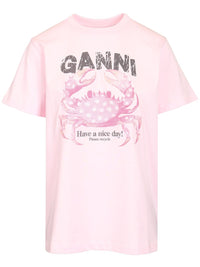 Ganni Women T-Shirt With Print