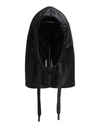 Dolce & Gabbana Black Polyester Whole Head Wrap Women's Hat