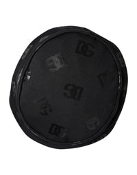 Dolce & Gabbana Black DG Monogram Polyester Jacquard Bucket Women's Hat