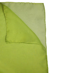 Dolce & Gabbana Green Silk Rectangle Wrap Shawl Neck Warmer Women's Scarf