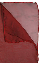 Dolce & Gabbana Red Silk Rectangle Women Wrap Shawl Women's Scarf