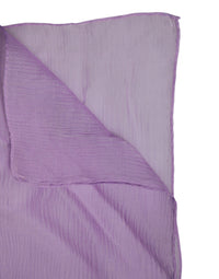 Dolce & Gabbana Purple Silk Rectangle Wrap Shawl Women's Scarf