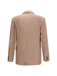 Dries Van Noten Men Double-Breasted Blazer