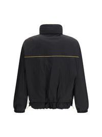 Fendi Men Ff Jacquard Zipped Reversible Windbreaker