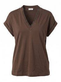 Brunello cucinelli Brunello Cucinelli Women T-Shirt With Precious Neckline