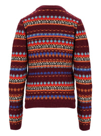 Dries Van Noten Women Jacquard Wool Sweater