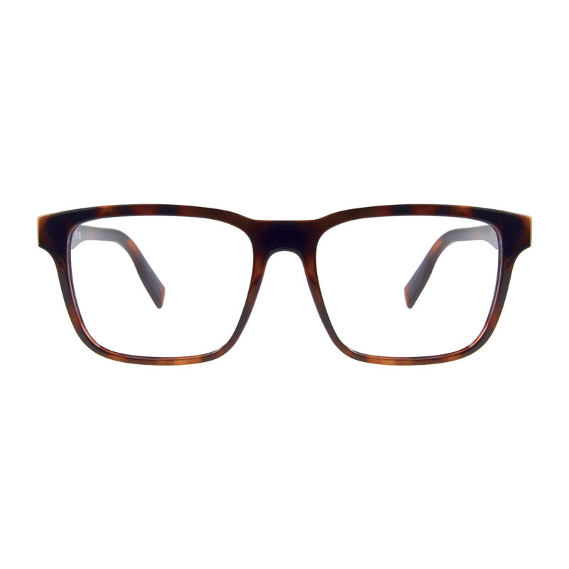 Lacoste Eyeglasses Square Full Rim, Havana Frame and Clear Demo Lens Lens L2926N214
