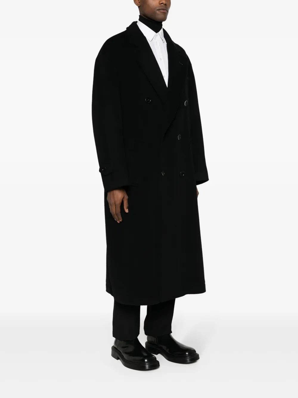 Tom Ford Wool Double-Breasted Long Coat