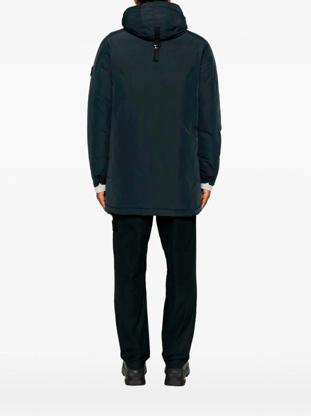 Stone Island Men Micro Twill Long Parka