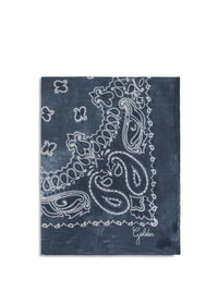 GOLDEN GOOSE Golden Goose Women Golden Paisley Printed Silk Scarf