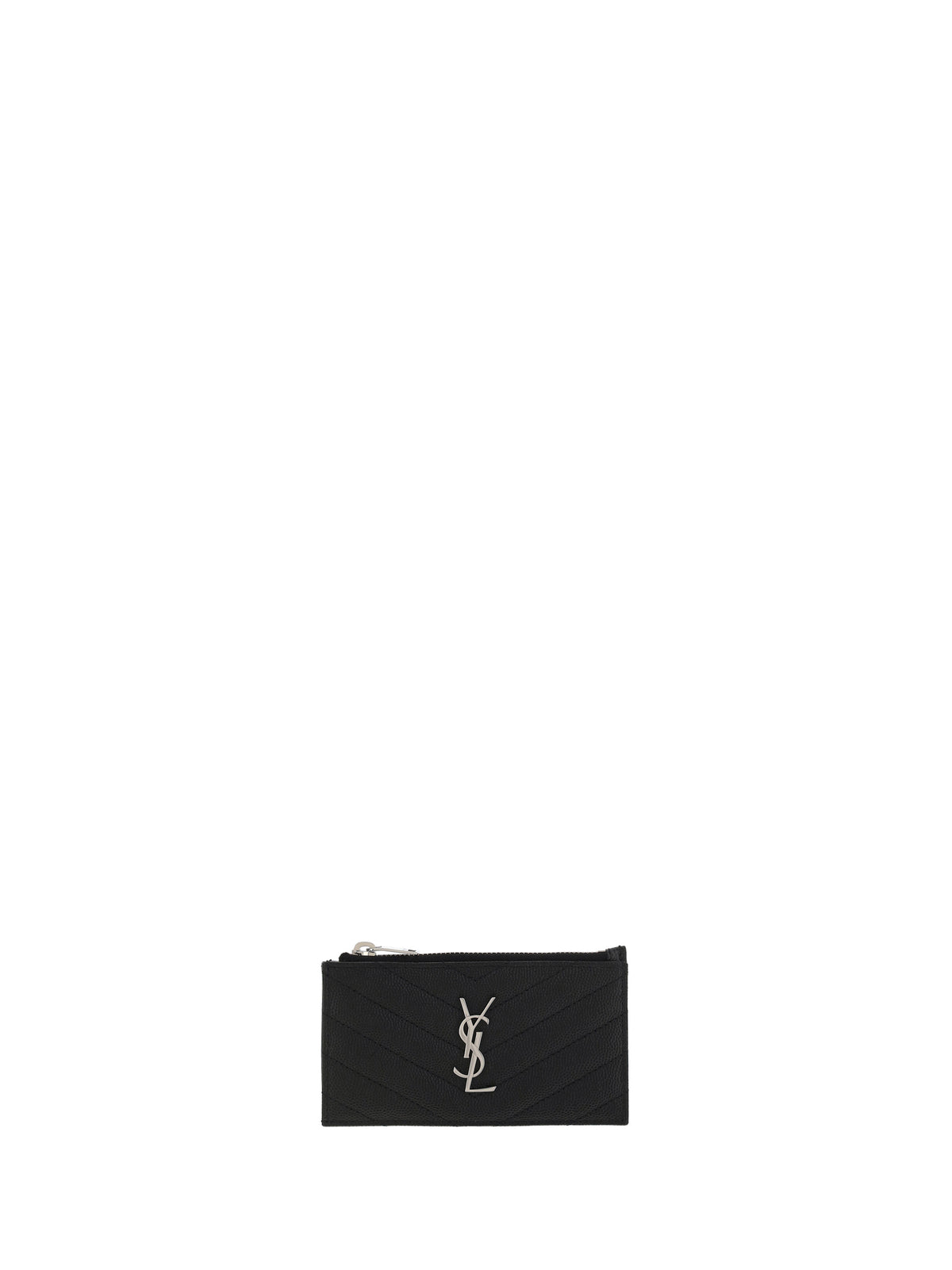 Saint Laurent Women Leather Cardholder