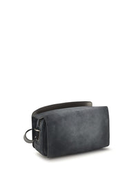 Balenciaga Women Medium Le 7 Suede Shoulder Bag