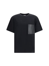 Bottega Veneta Men Pima Cotton Jersey T-Shirt With Pocket