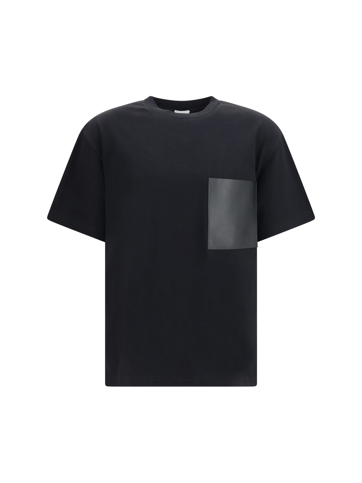 Bottega Veneta Men Pima Cotton Jersey T-Shirt With Pocket