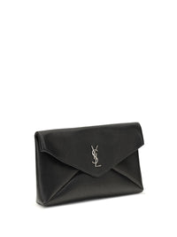 SAINT LAURENT Saint Laurent Men Cassandre Large Envelope Clutch Bag