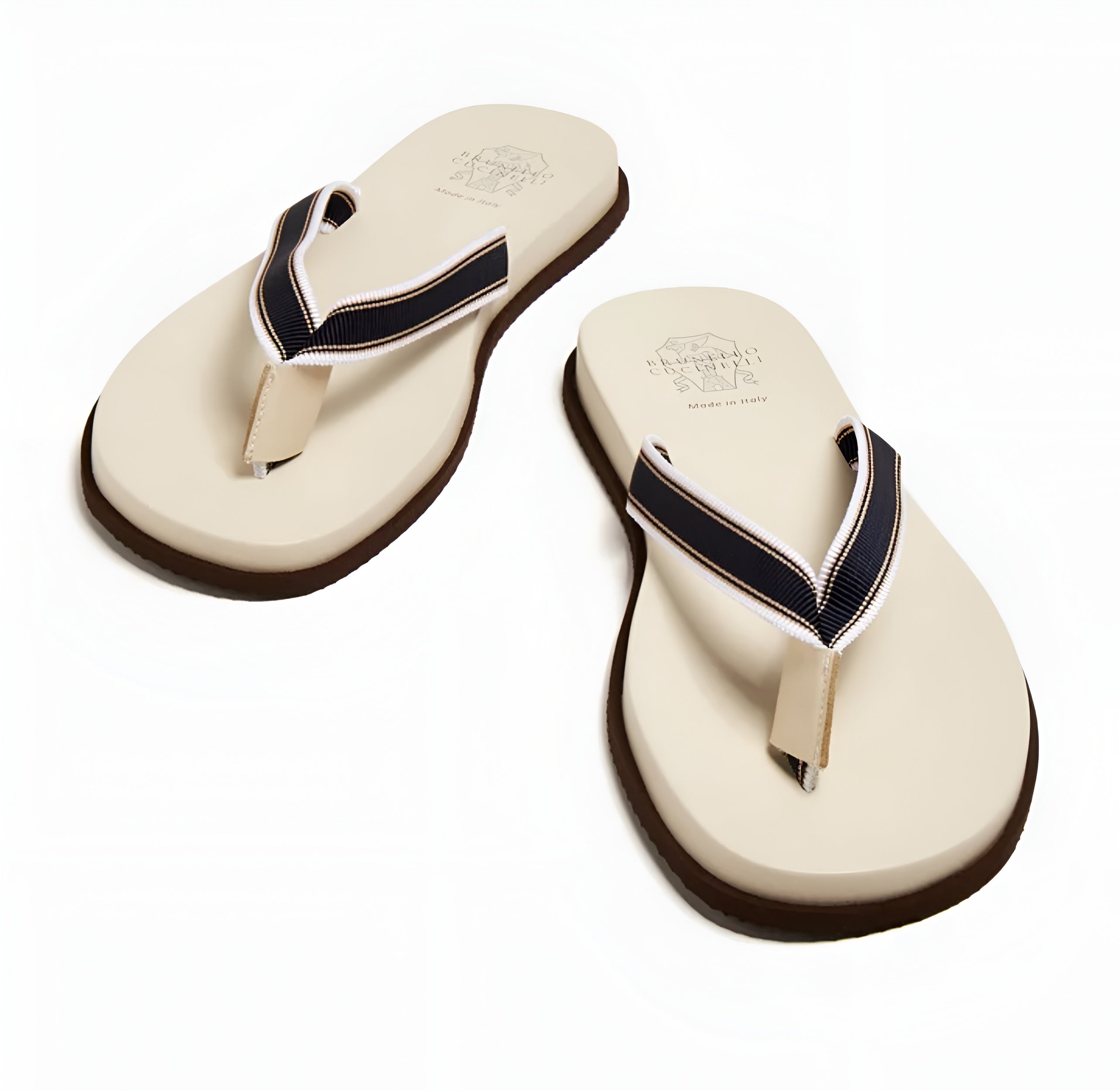 Brunello Cucinelli Men’s Slippers in Blue