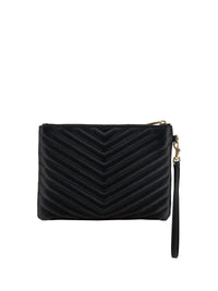 Saint Laurent Women Matelassé Clutch Bag