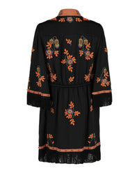 Valentino Valentino Womens Embroidered Knee-Length Dress